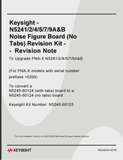 Keysight N5242A Manual