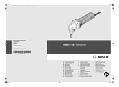 Bosch Professional GNA 75-16 Original Instructions Manual