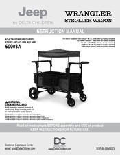 Delta Childrens Products Jeep WRANGLER STROLLER WAGON Instruction Manual
