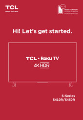 TCL 65S450R-CA Manual