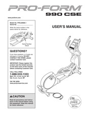 ICON PRO-FORM 990 CSE User Manual