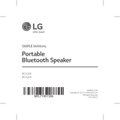 LG XG5QGR Simple Manual