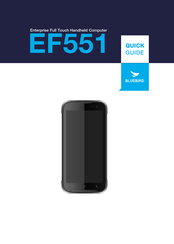Bluebird EF551 Quick Manual