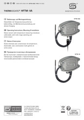 S+S Regeltechnik THERMASGARD HFTM-VA Operating Instructions, Mounting & Installation