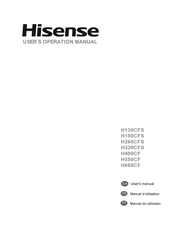 Hisense H550CF User's Operation Manual