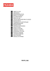Franke FMYPL 906 User Manual