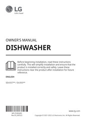 LG SDU557 Series Owner's Manual