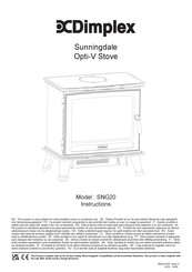 Dimplex SNG20 Instructions Manual