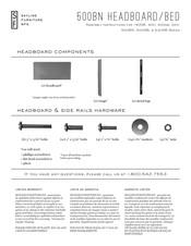 Skyline Furniture 530NB Series Assembly Instructions Manual