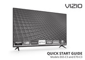 VISIO E70-C3 Quick Start Manual