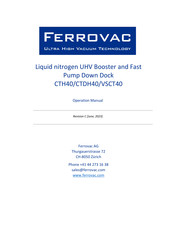 Ferrovac CTH40 Operation Manual
