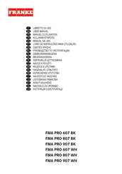 Franke FMA PRO 907 WH User Manual