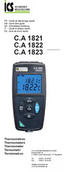 ICS Schneider Messtechnik C.A 1823 Quick Start Manual