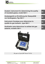 ICS Schneider Messtechnik GA11 Manual