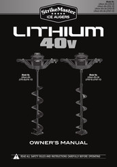STRIKEMASTER Lithium 40v Lite Owner's Manual