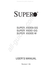 Supero SUPER X5DE8-GG User Manual