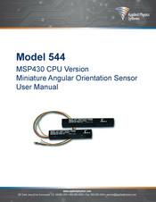 Applied Physics Systems 544 User Manual