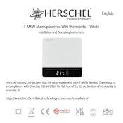 Herschel T-MKW Installation And Operating Instructions Manual