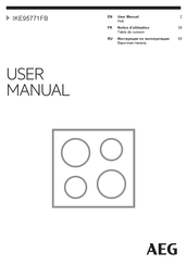 AEG IKE95771FB User Manual
