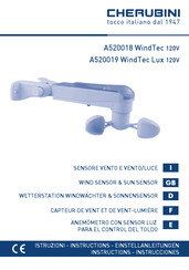CHERUBINI A520019 WindTec Lux Instructions Manual