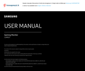 Samsung C24RG50FQR User Manual