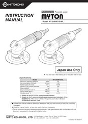 Nitto Kohki MYTON MYS-40L Instruction Manual