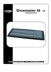SHOWTEC Showmaster 48 V5 Instruction Manual