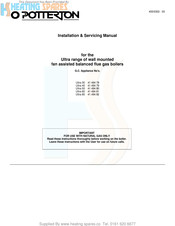 Potterton Ultra 40 Installation & Servicing Manual