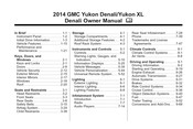 GMC 2014 Yukon Owner's Manual
