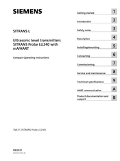 Siemens SITRANS Probe LU240 Compact Operating Instructions