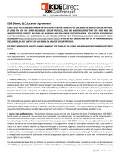 KDE Direct KDECAN Protocol KDE-UAS125UVC-HE Manual