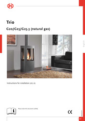 Dru Trio G25.3 Instructions For Installation Manual