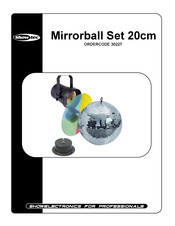 SHOWTEC Mirrorball 15 cm Quick Start Manual