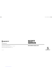 Scott Genius 2015 Owner's Manual