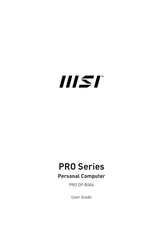 MSI PRO DP B0A6 User Manual