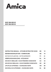 Amica KHF 664 600 W Instruction Manual