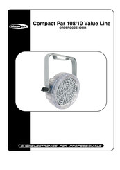 SHOWTEC Compact Par 108/10 Value Line Instructions Manual