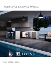 U-Line UORE124-SS31A User Manual & Service Manual