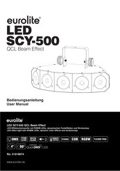 EuroLite LED SCY-500 User Manual