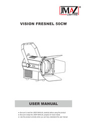 Jmaz Lighting VISION FRESNEL 50CW User Manual
