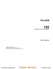 Fluke 725/FPC User Manual
