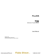 Fluke 726/FPC User Manual