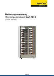 Nordcap CONCEPT-LINE VAR-PC10 Manual