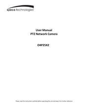 Speco O4P25X2 User Manual