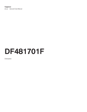 Gaggenau DF481701F Use And Care Manual
