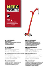 Meec tools 011387 Operating Instructions Manual