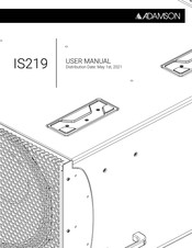 Adamson IS219 User Manual