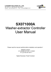 LAUNDRY SOLUTION SX071000A User Manual