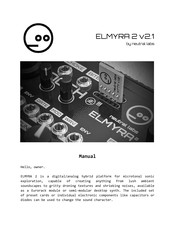 neutral labs ELMYRA 2 Manual