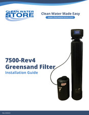 Clean Water 7500-REV4 Installation Manual